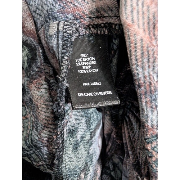 Torrid Women Super Soft Knits Short Sleeve Dress Size 1 XL Rayon Blend Black 120 - Picture 5 of 8